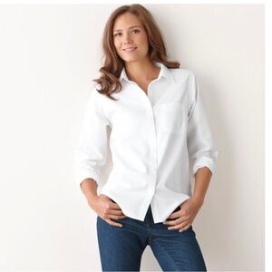 L.L. Bean Wrinkle-Free Oxford Dress Shirt